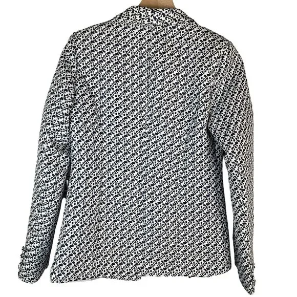 Missguided Taylor Swift Blazer Retro Printer Geometric Jacket Size 4 Small - Picture 3 of 14